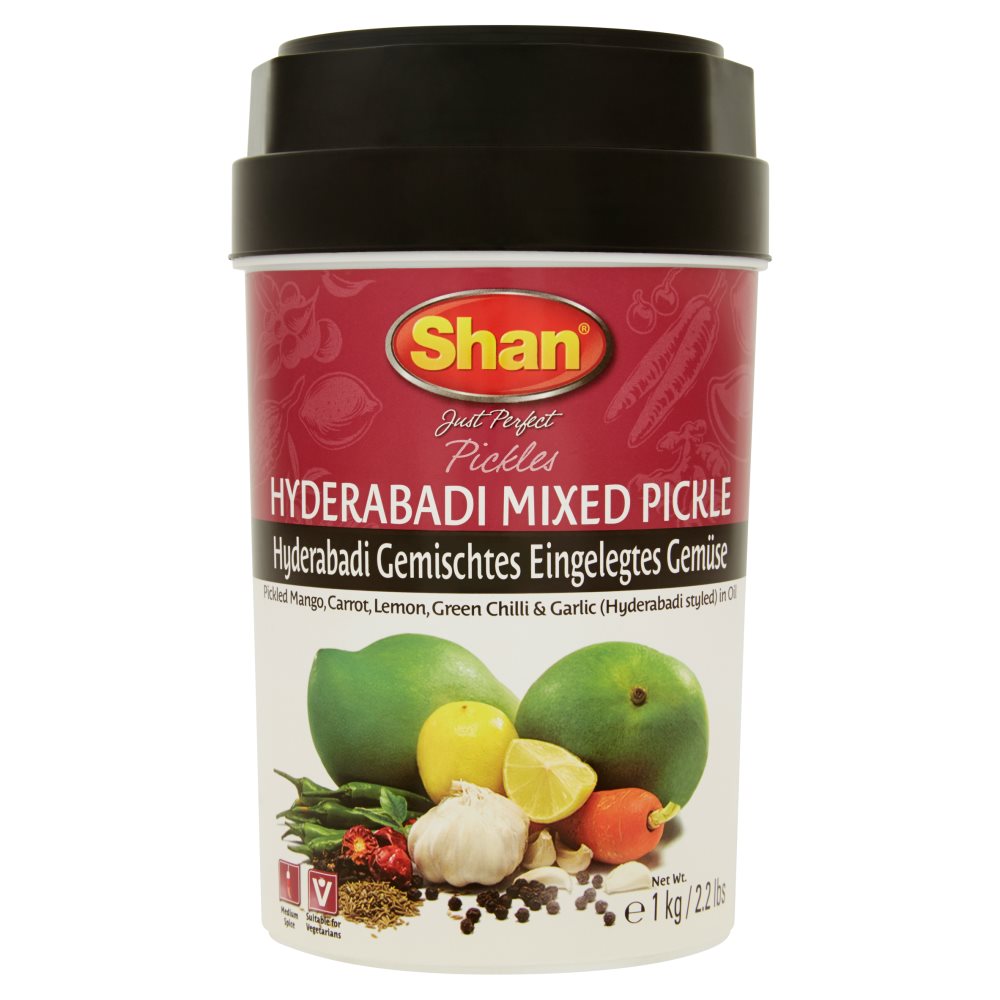 SHAN HYDERABADI MIXED PICKLE 2.2 Lbs