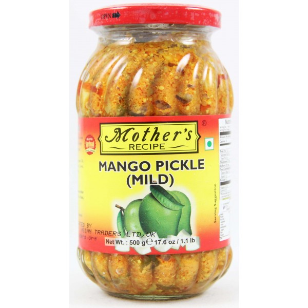 MOTHERS MANGO PICKLE MILD 1.1 Lbs