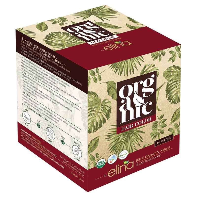 ELINA ORGANIC HAIR COLOR BURGUNDY 0.22 Lbs