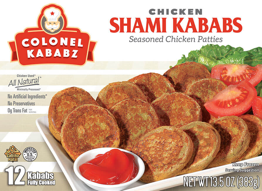 Colonel Chicken Shami Kabab 0.72 Lbs