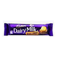 CADBURY DAIRY MILK WHOLENUT 0.1 Lbs