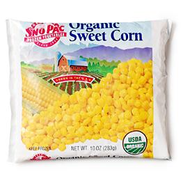 SNO PAC ORGANIC SWEET CORN 0.63 Lbs