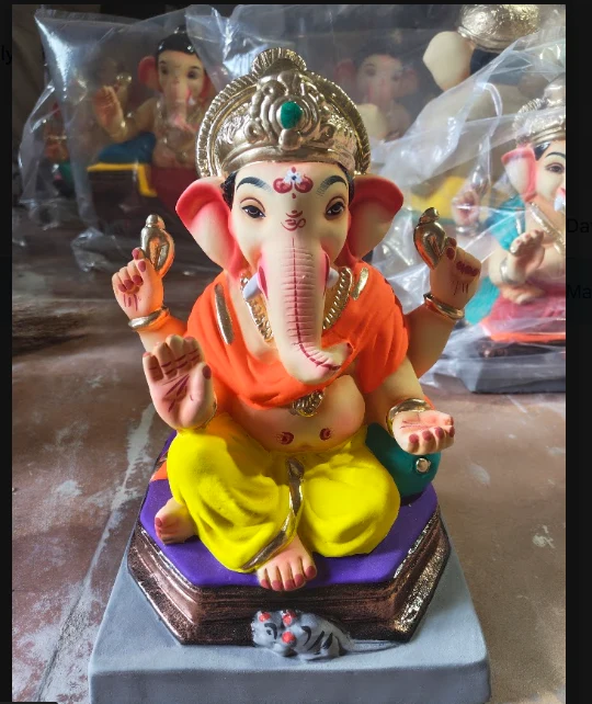 12 Inch Tilak Ganpati Murti