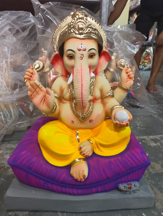 12 Inch Eco Friendly Lightweight Pillow Ganesh