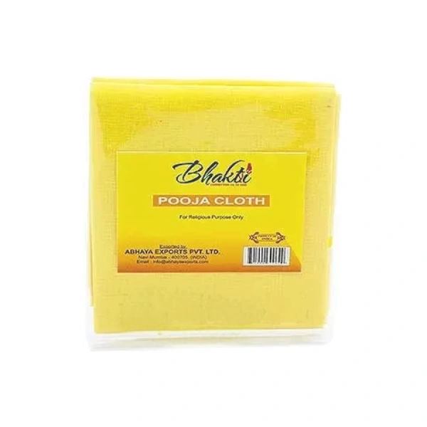 Bhakti Pooja Cloth Yellow