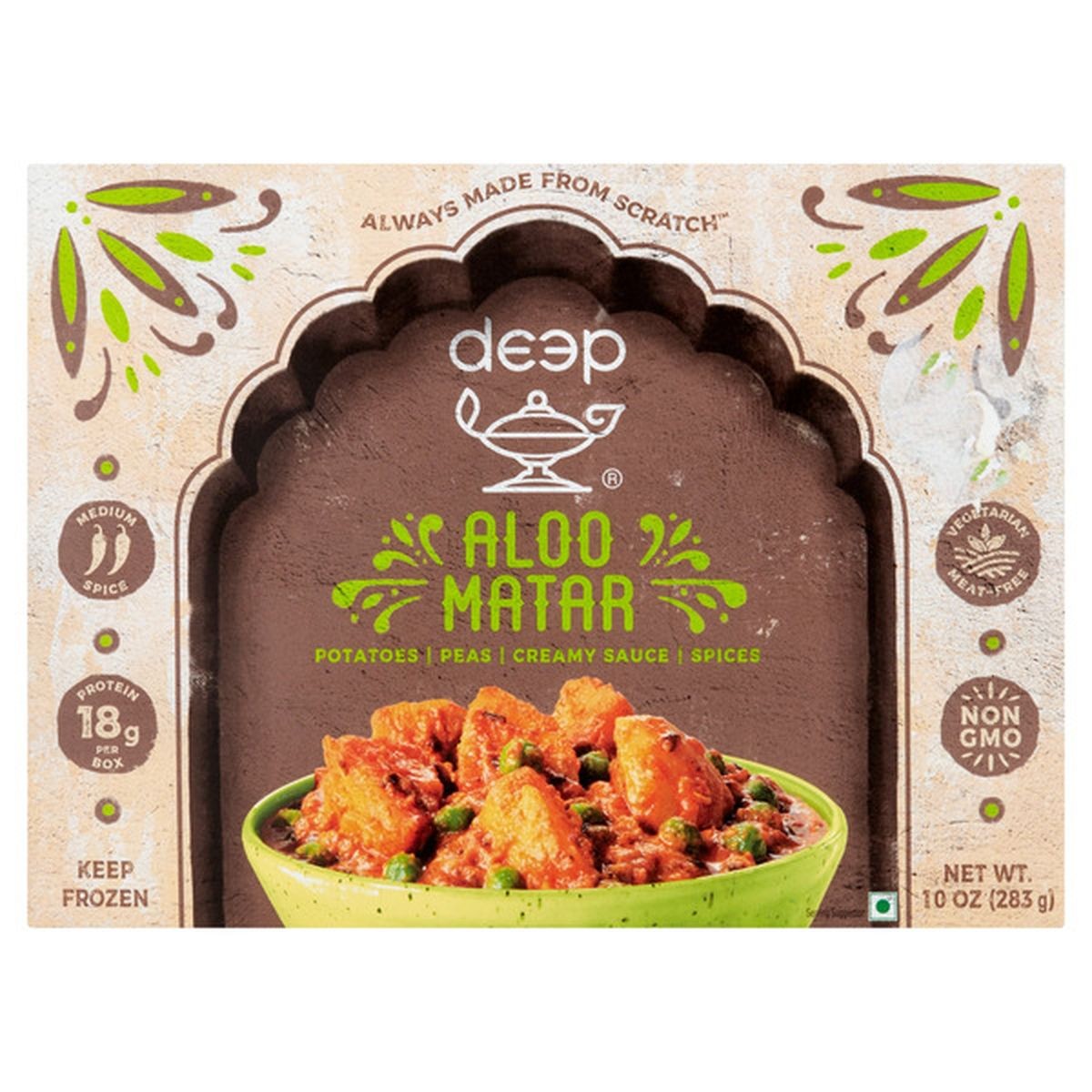 Deep Aloo Mutter 10 OZ