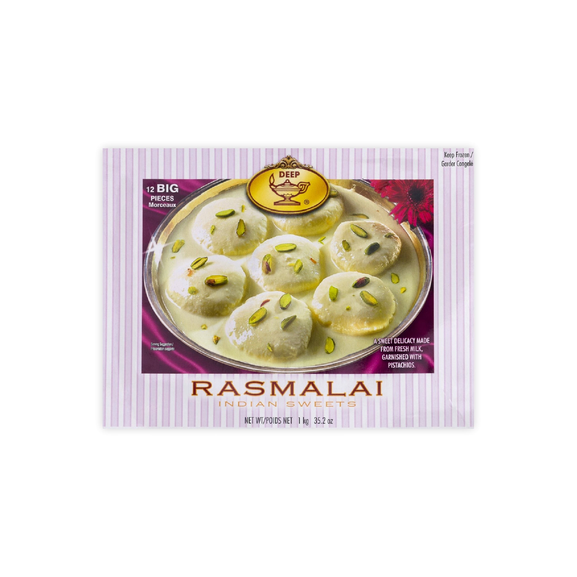 Deep Rasmalai 12 PCS