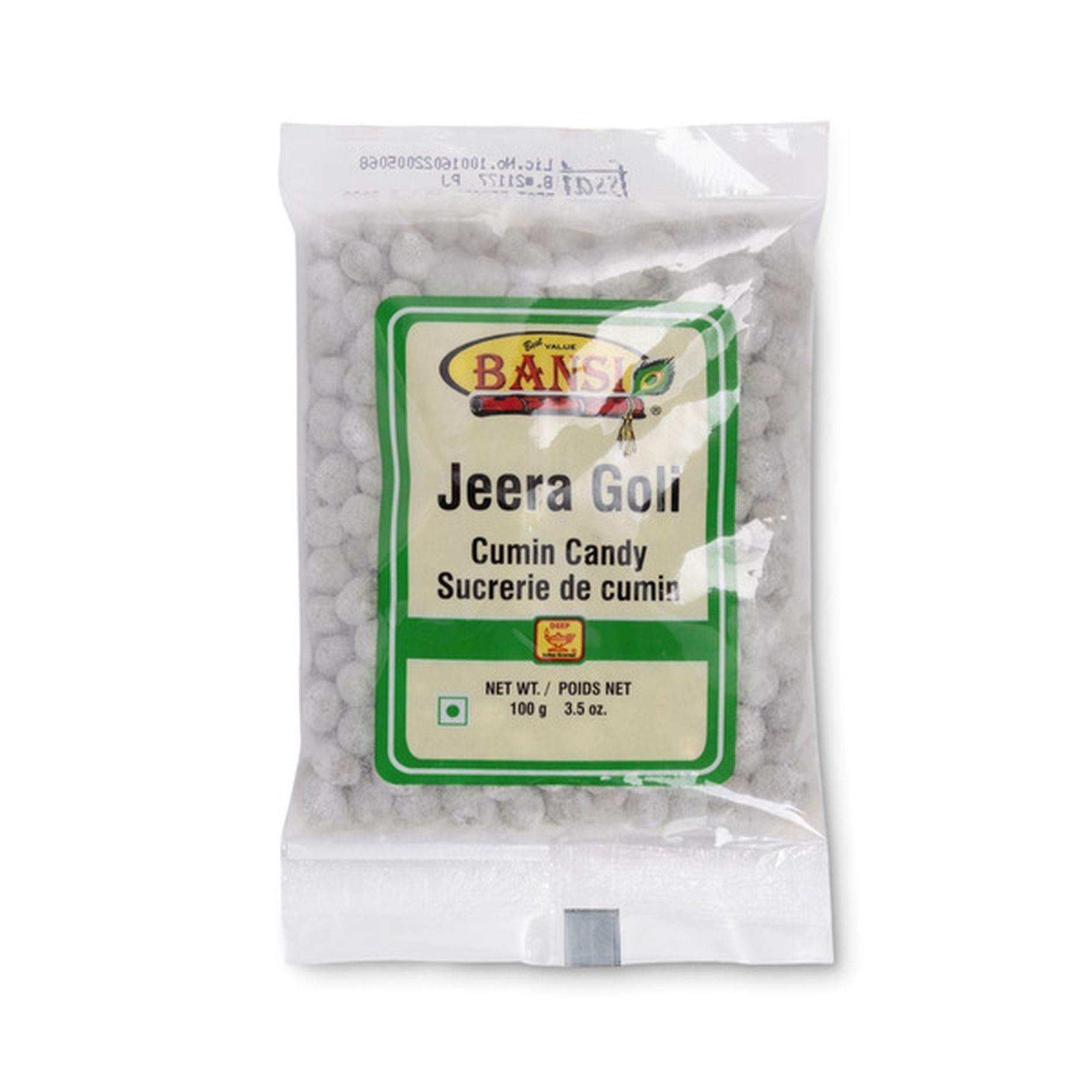 BANSI JEERA GOLI 3.5 OZ