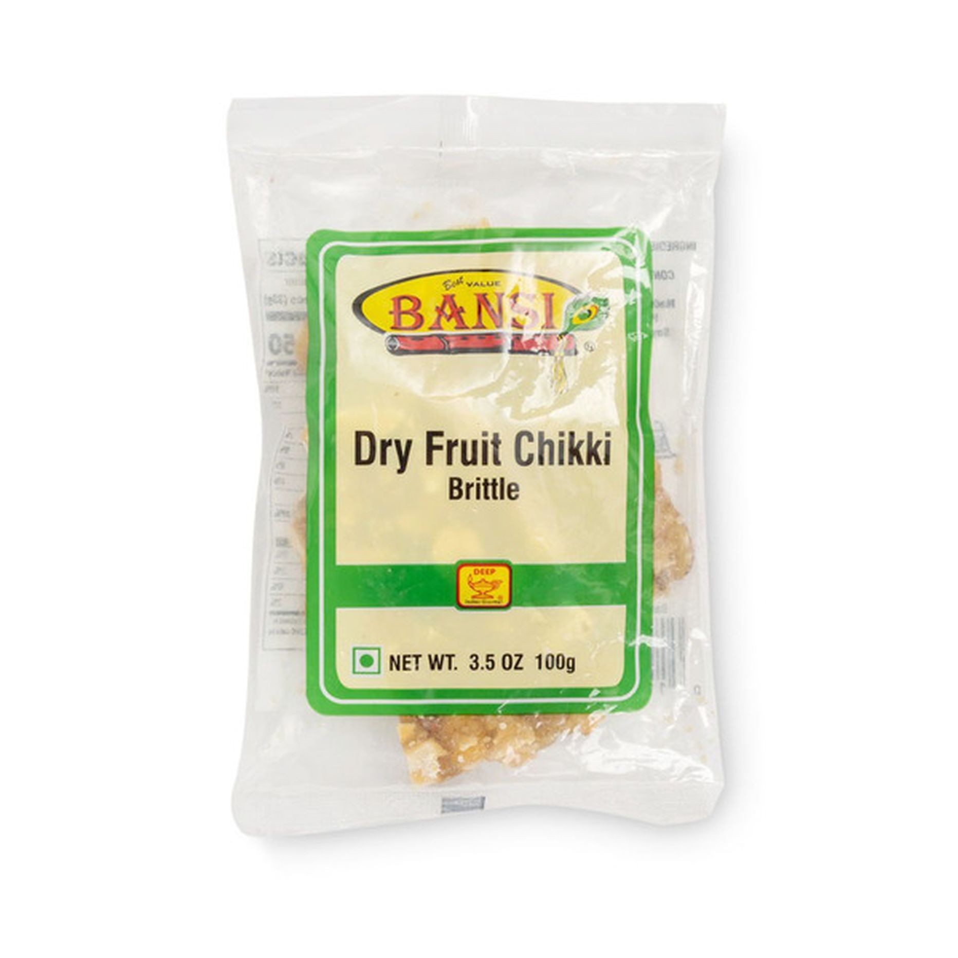 BANSI DRY FRUIT CHIKKI 3.5 OZ