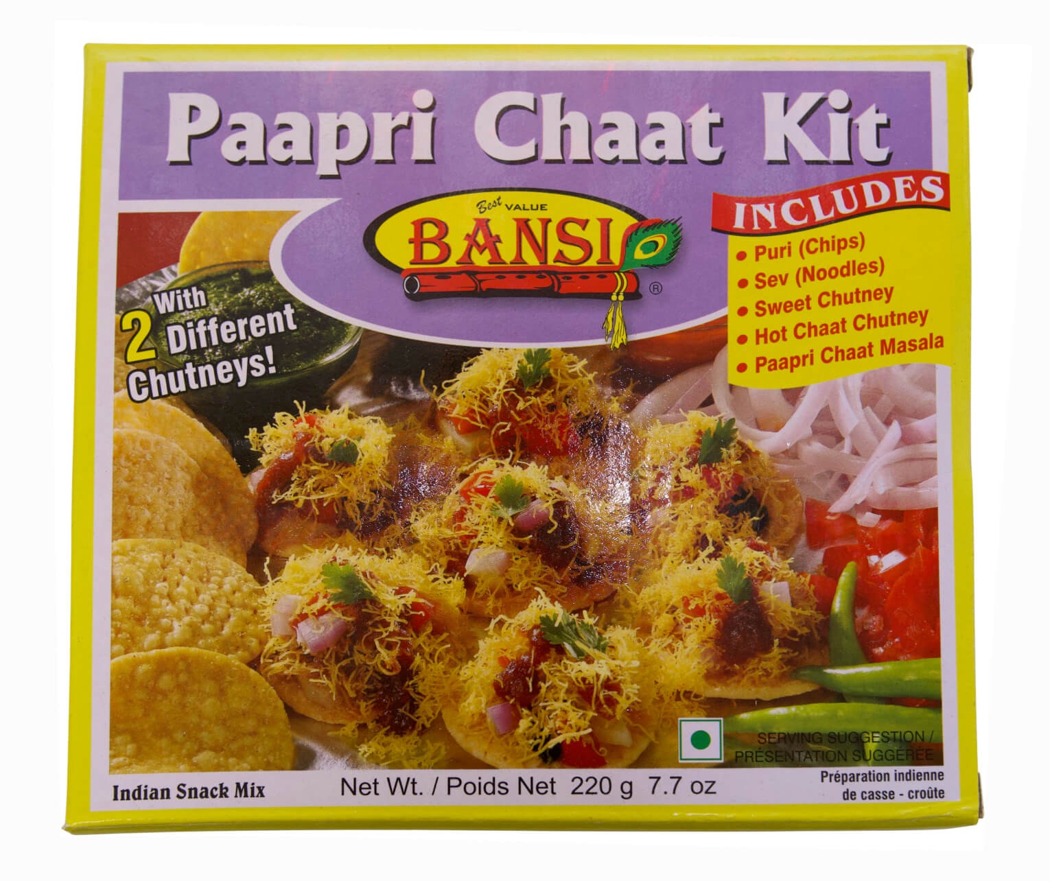 BANSI PAAPRI CHAT KIT 7 OZ