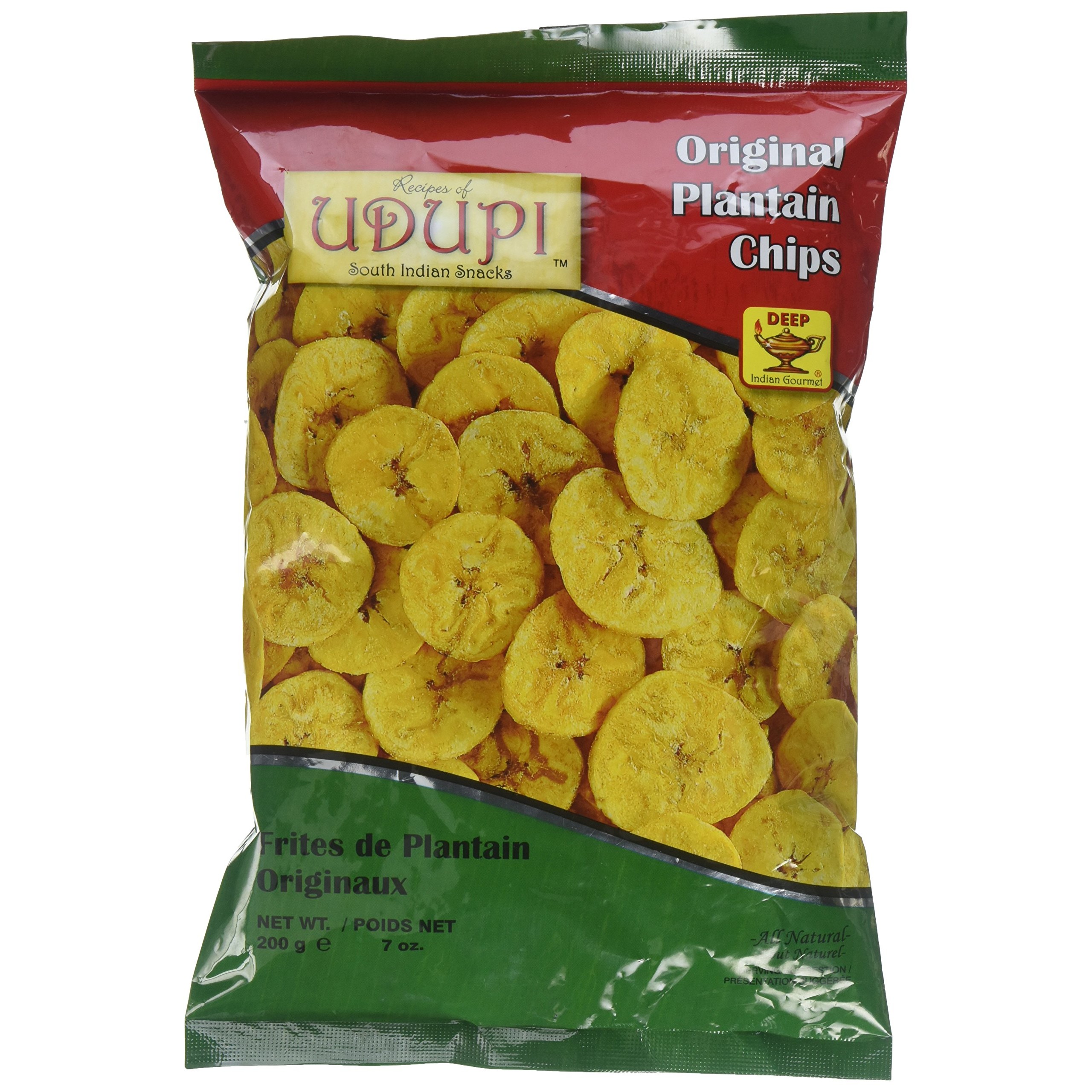 UDUPI PLANTAIN CHIPS 7 OZ