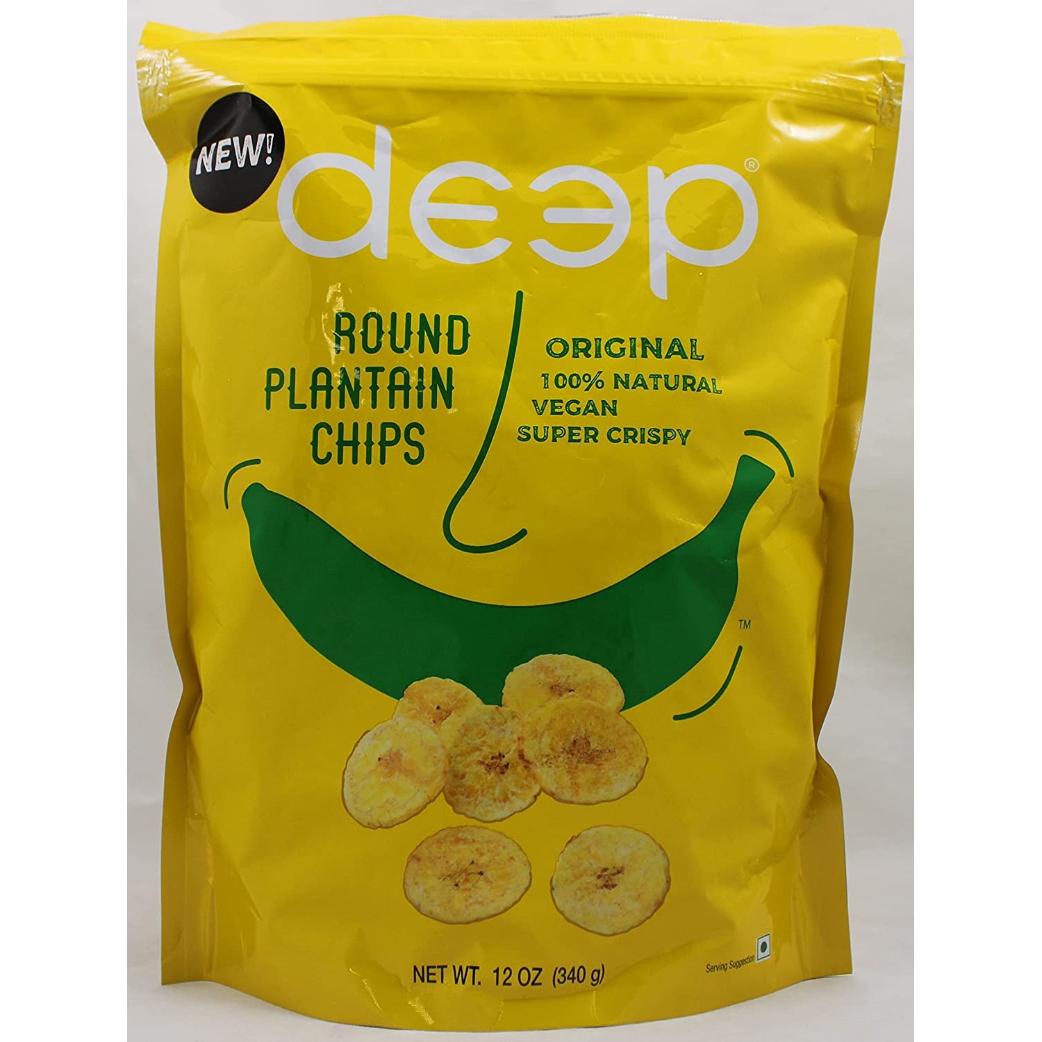 DEEP PANTAIN CHIPS ORIGNAL 340 GM