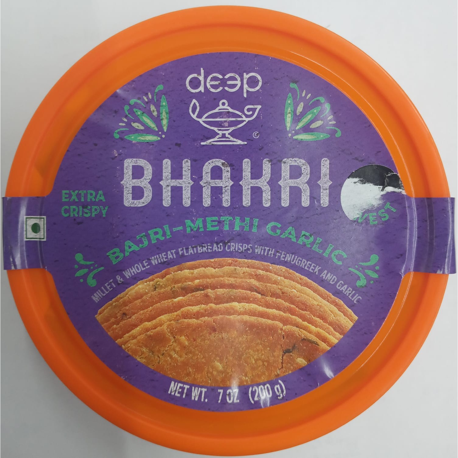 DEEP BHAKHRI BAJRI METHI GARLIC 200 GM