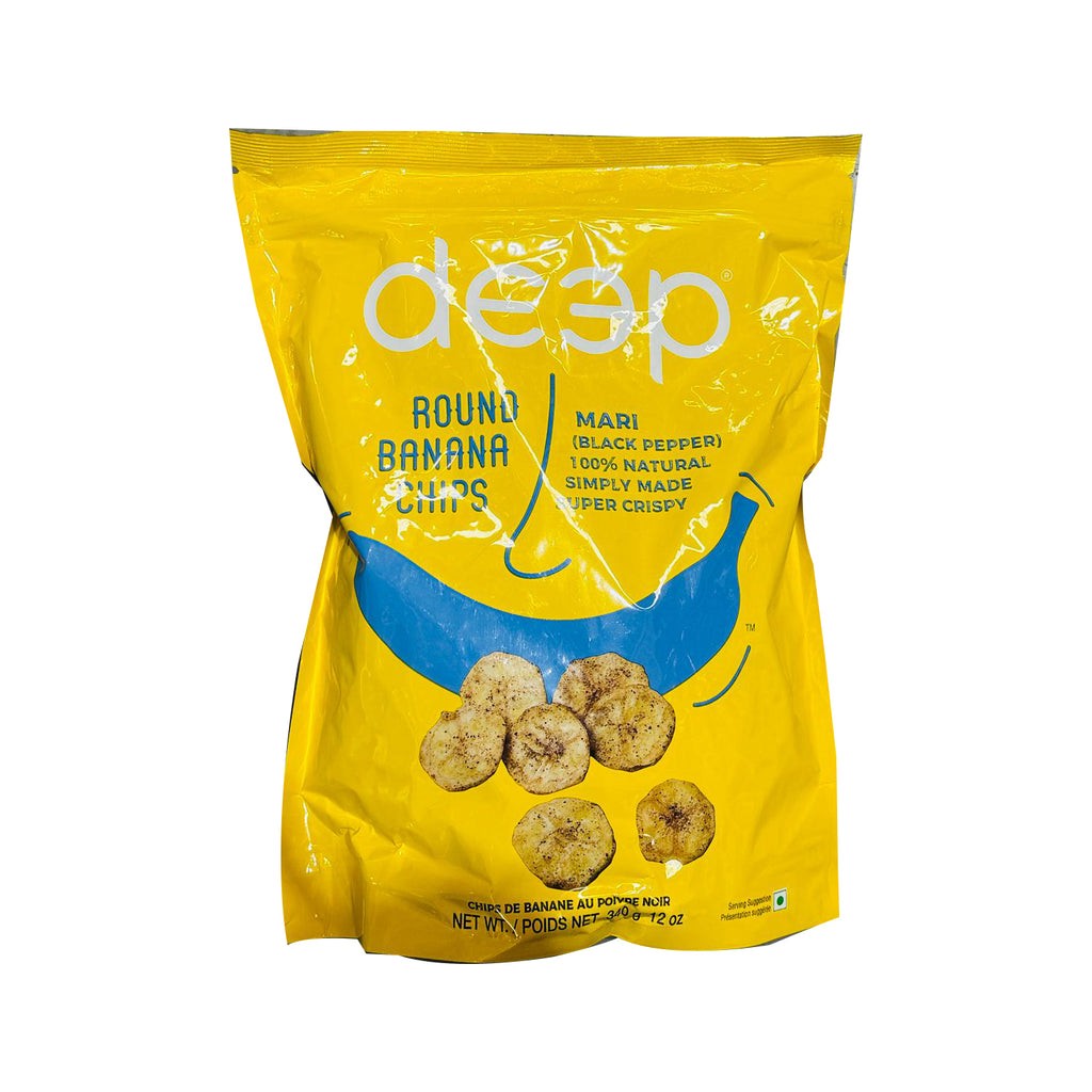 DEEP ROUND BANANA MARI CHIPS 340 GM