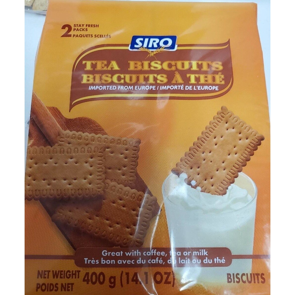 Siro Tea Biscuits 400 GM