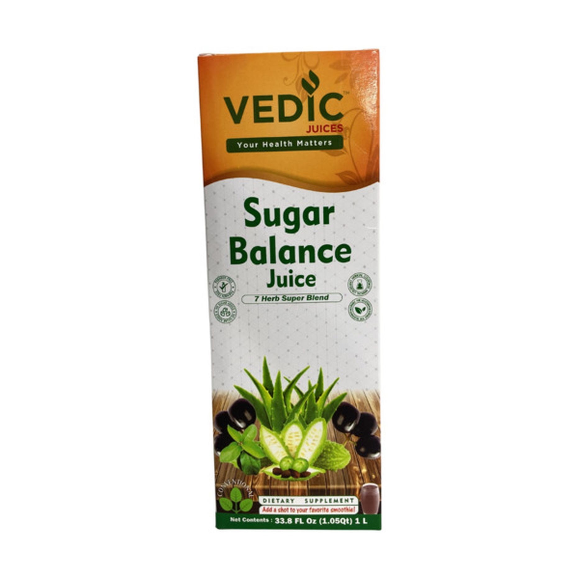 VEDIC SUGAR BALANCE JUICE 1 LTR