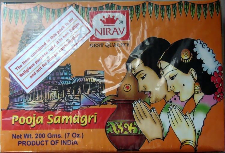 NIRAV POOJA SAMAGRI KIT 200 GM