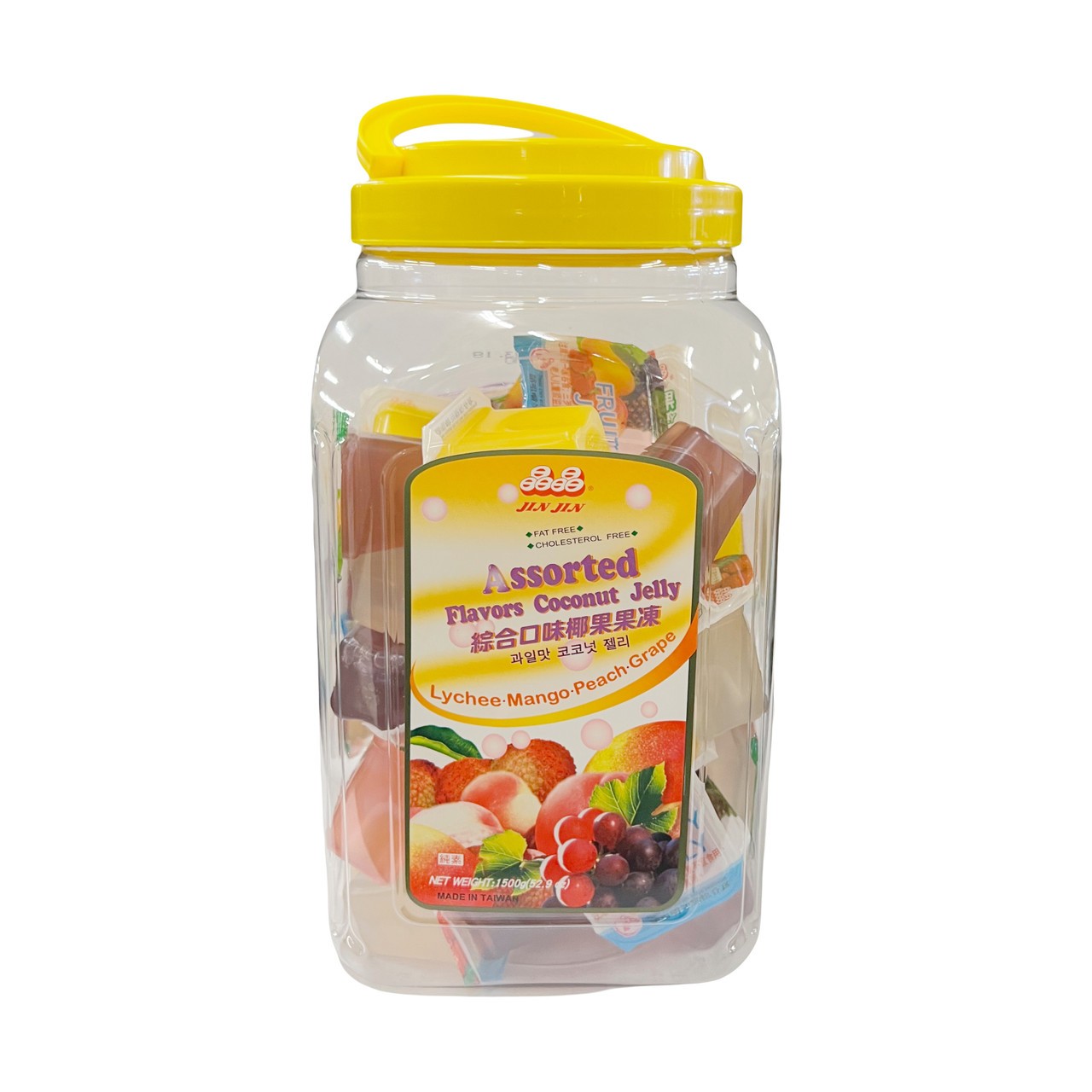 JIN JIN ASSORTED JELLY JAR 1500 GM