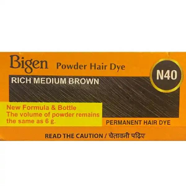 BIGEN RICH MED BROWN N40 6 GM