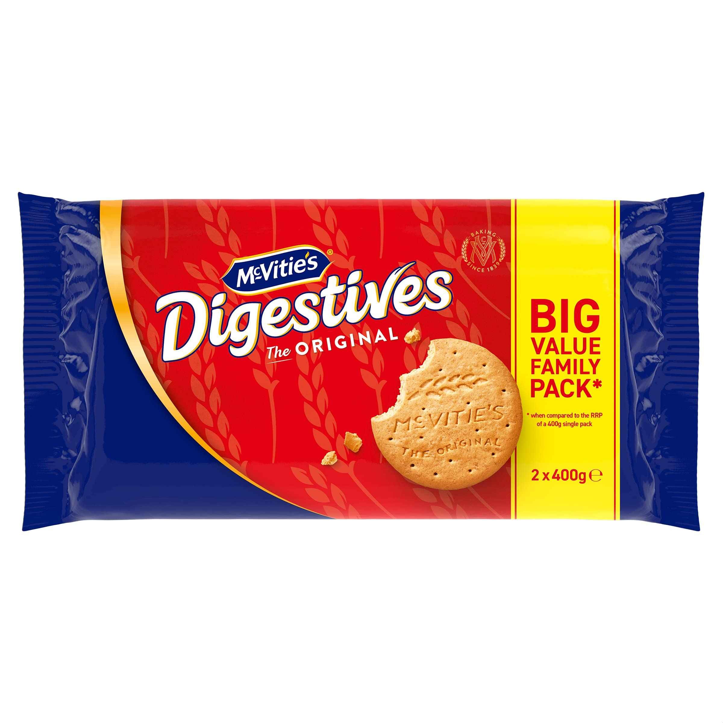 Mcvities Digestives Twin Pack 400 GM