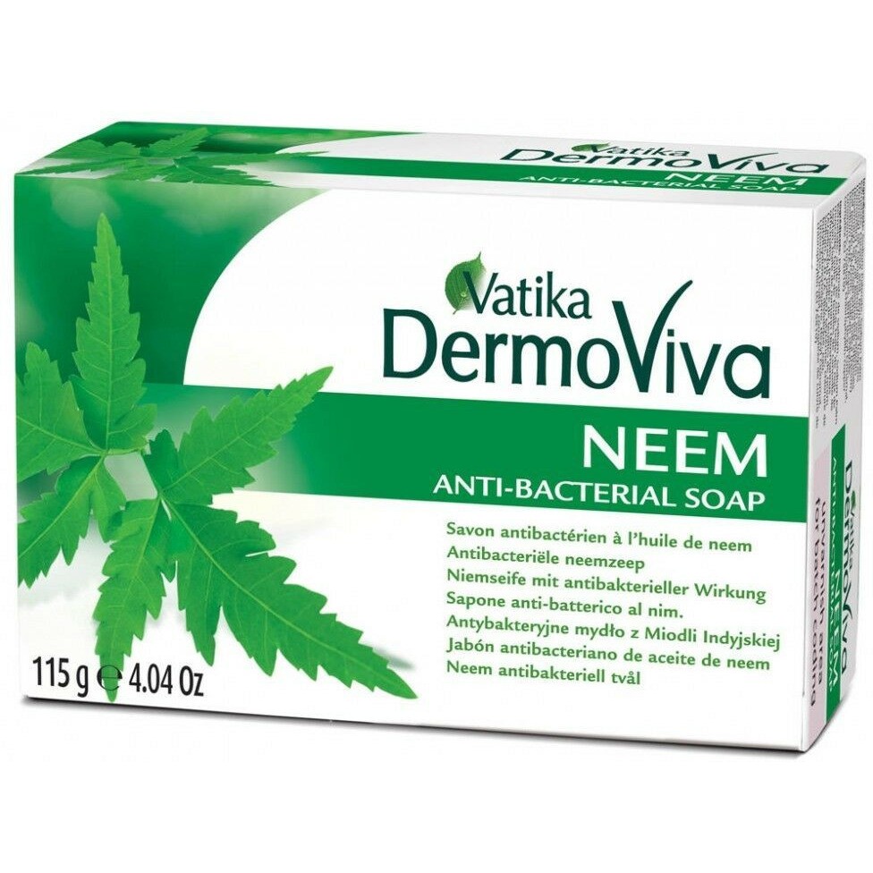 Vatika Dermo Viva Neem Soap 115 GM