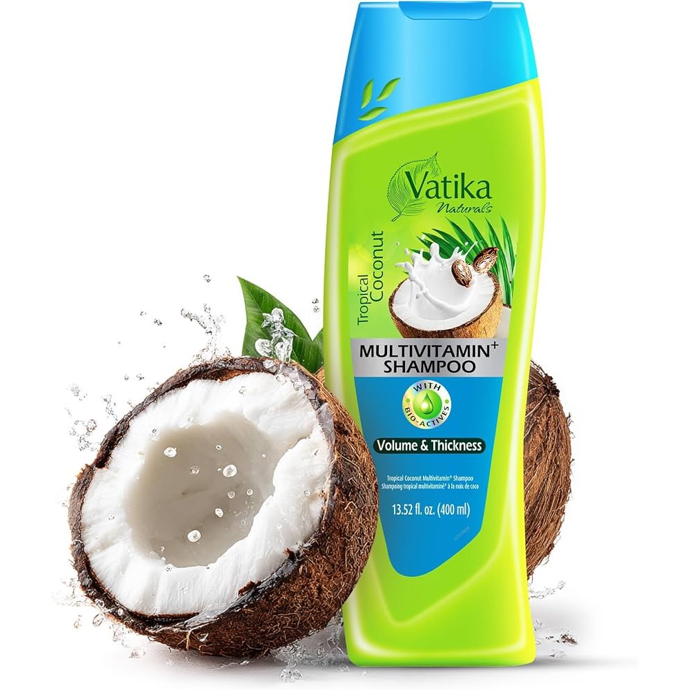VATIKA TROPICAL COCONUT VOLUMIZING SHAMPOO 400 ML