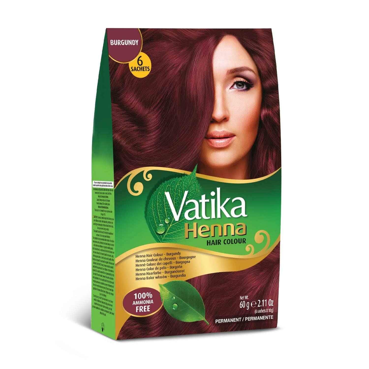 Vatika Henna (Burgundy) 60 GM