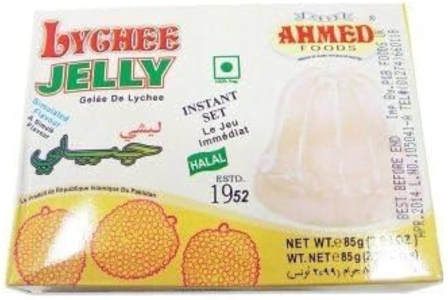 Ahmed Lychee Jelly 85 GM