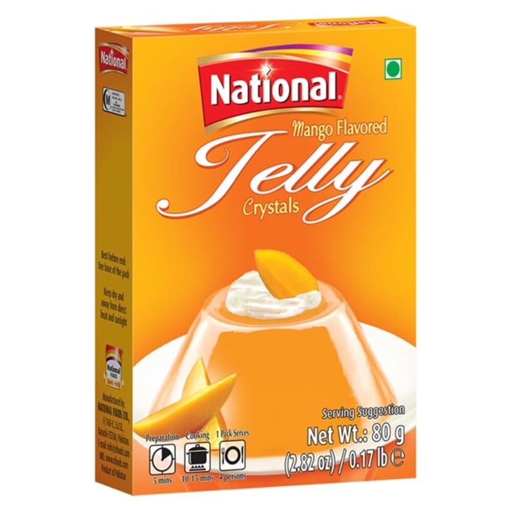 National Jelly Crystal Mango 80 GM