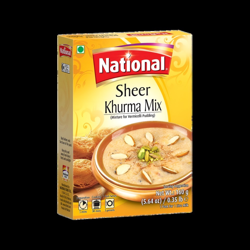 NATIONAL SHEER KHURMA 160 GM