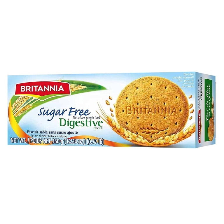 Britannia Sugar Free Digestive 350 GM