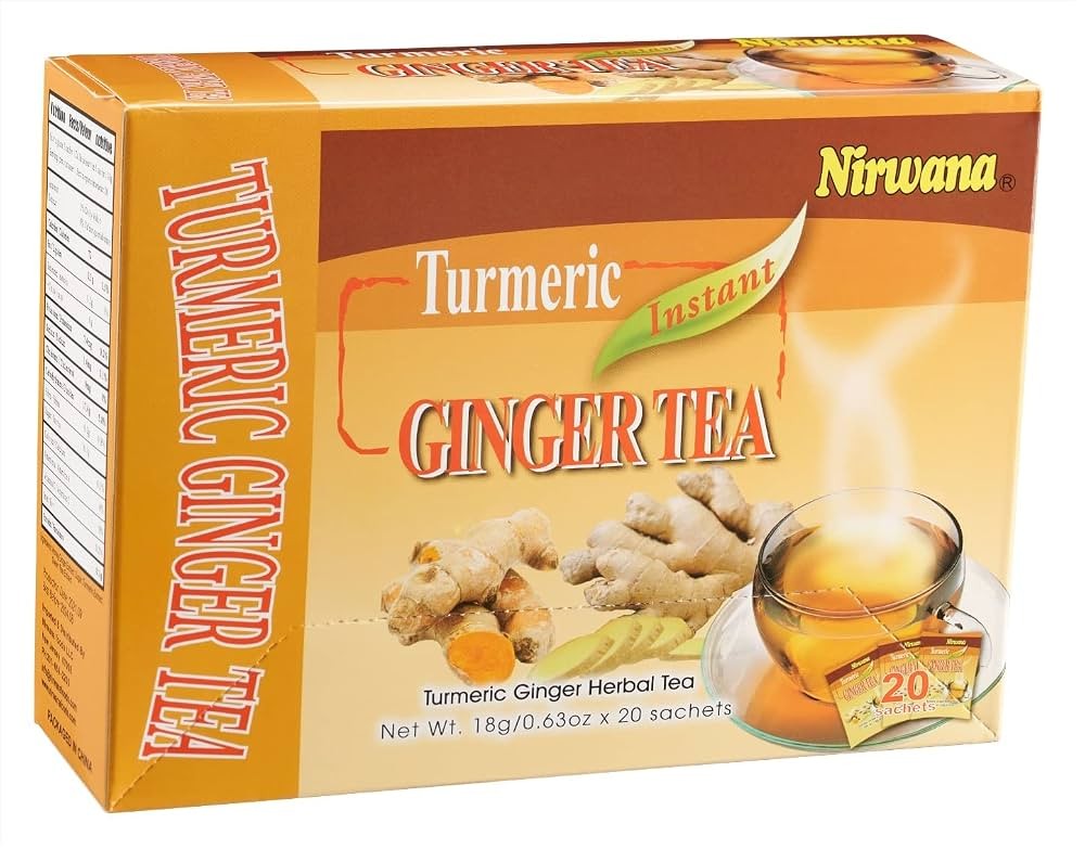 NIRWANA TURMERIC GIN TEA 18 GM