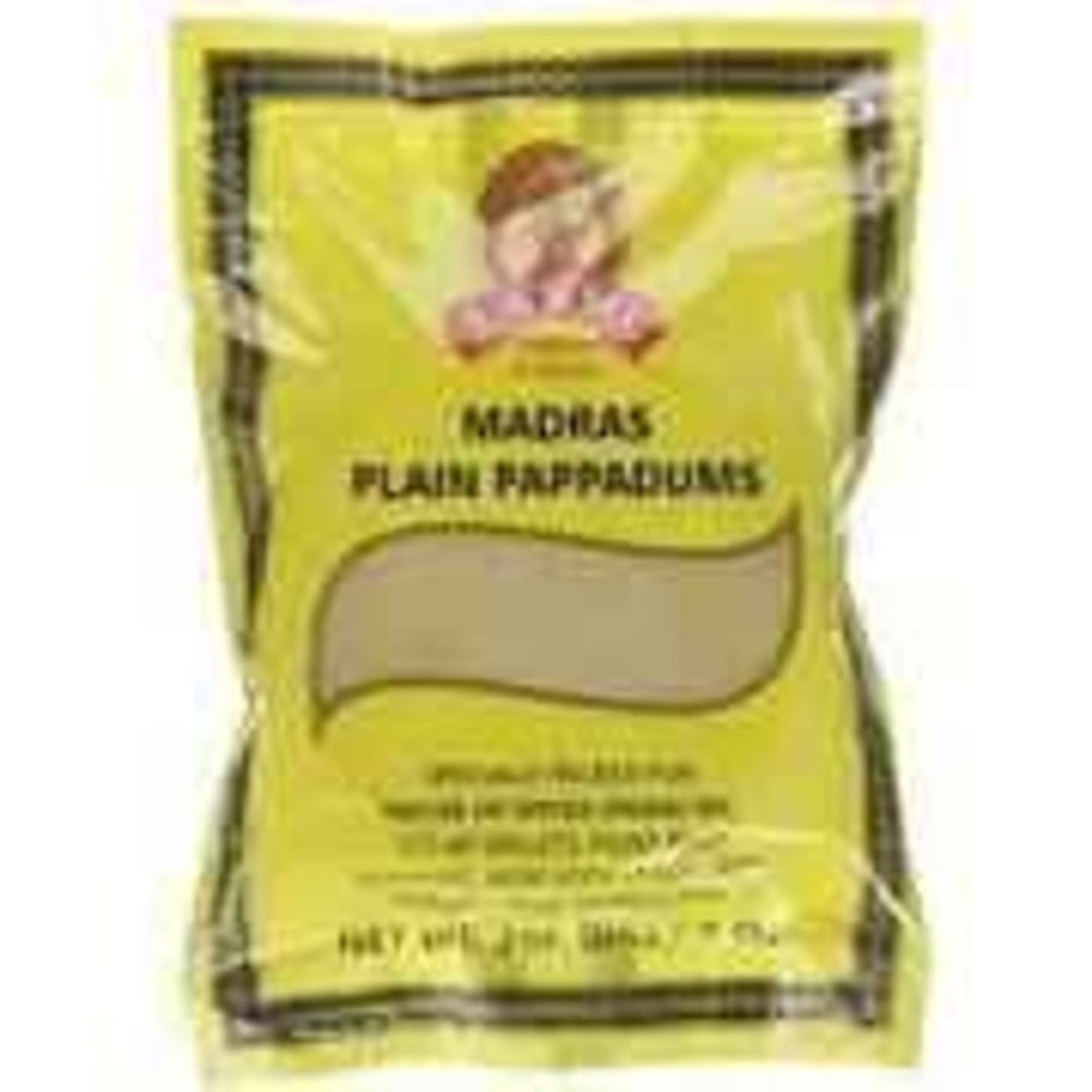 LAXMI MADRAS PLAIN PAPADAM 200 GM