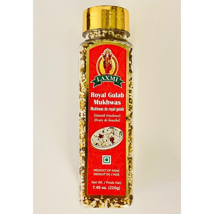 LAXMI ROYAL GULAB MUKHWAS 210 GM