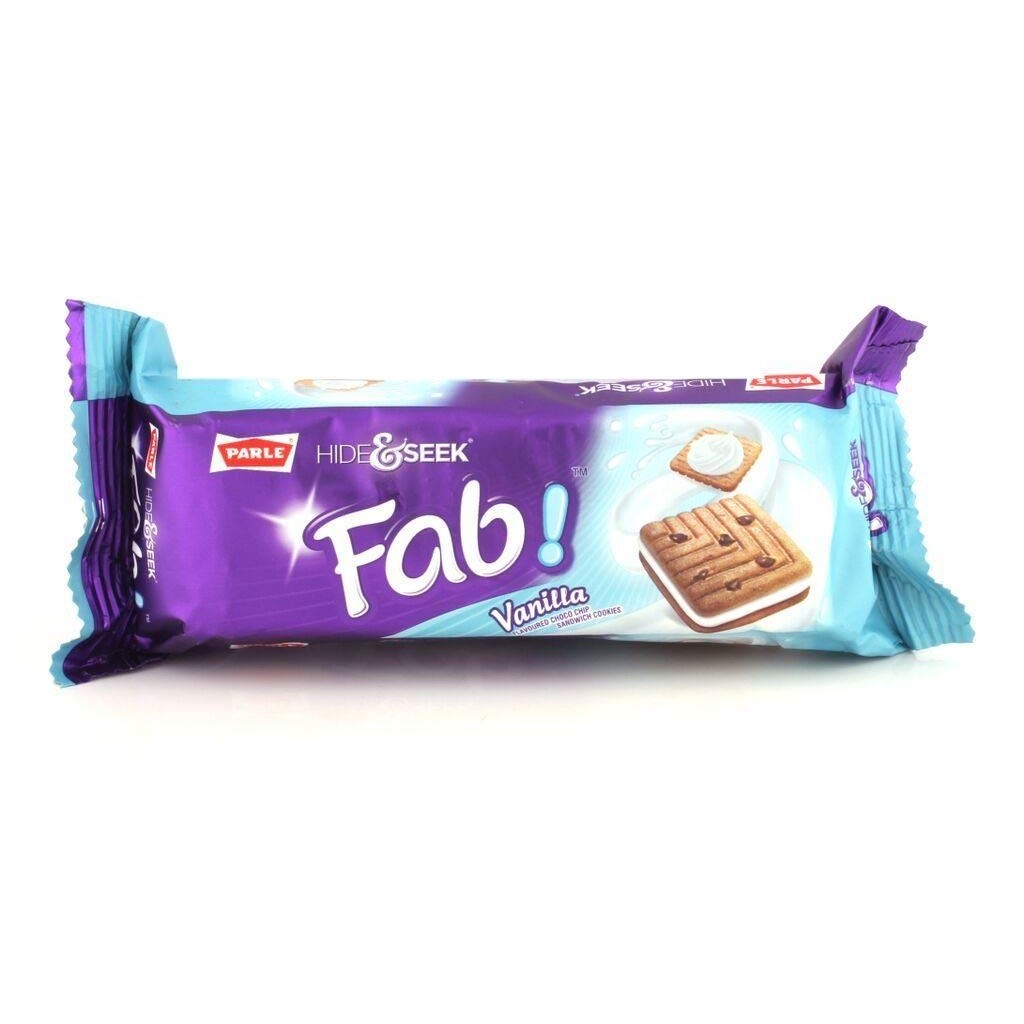 Parle Hide & Seek Fab Vanilla 112 GM