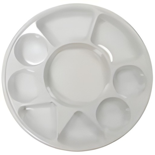 9 Compartment Plates 50 PCS