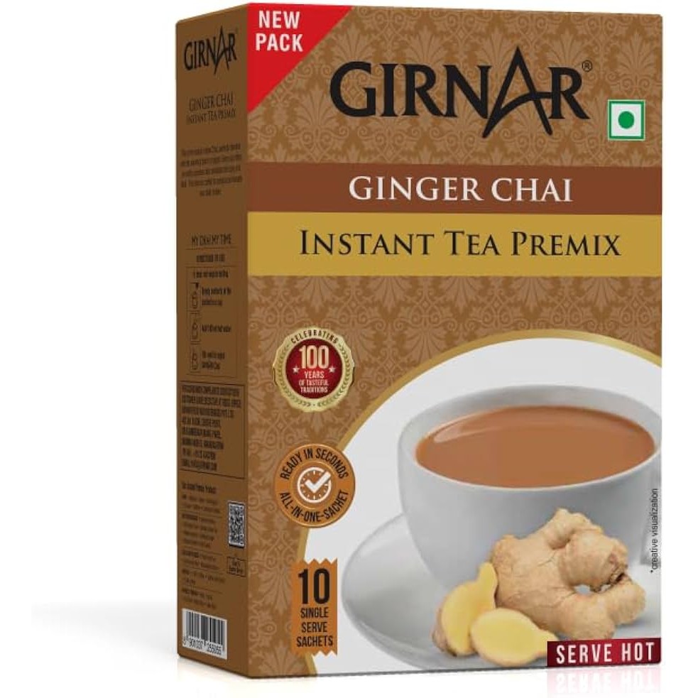 GIRNAR INSTANT GINGER CHAI 220 GM