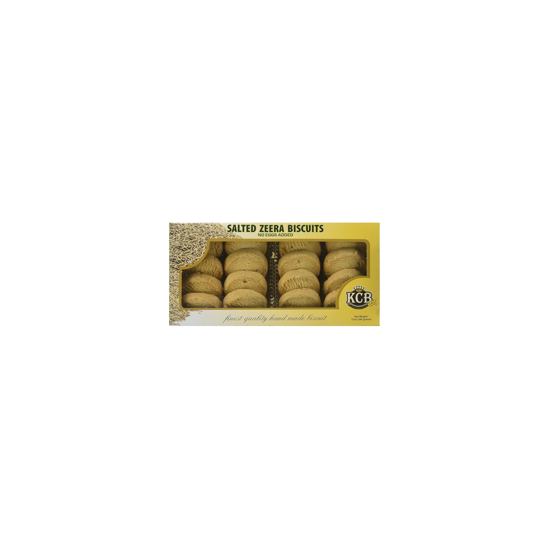 KCB SALTED ZEERA BISCUITS 12 OZ
