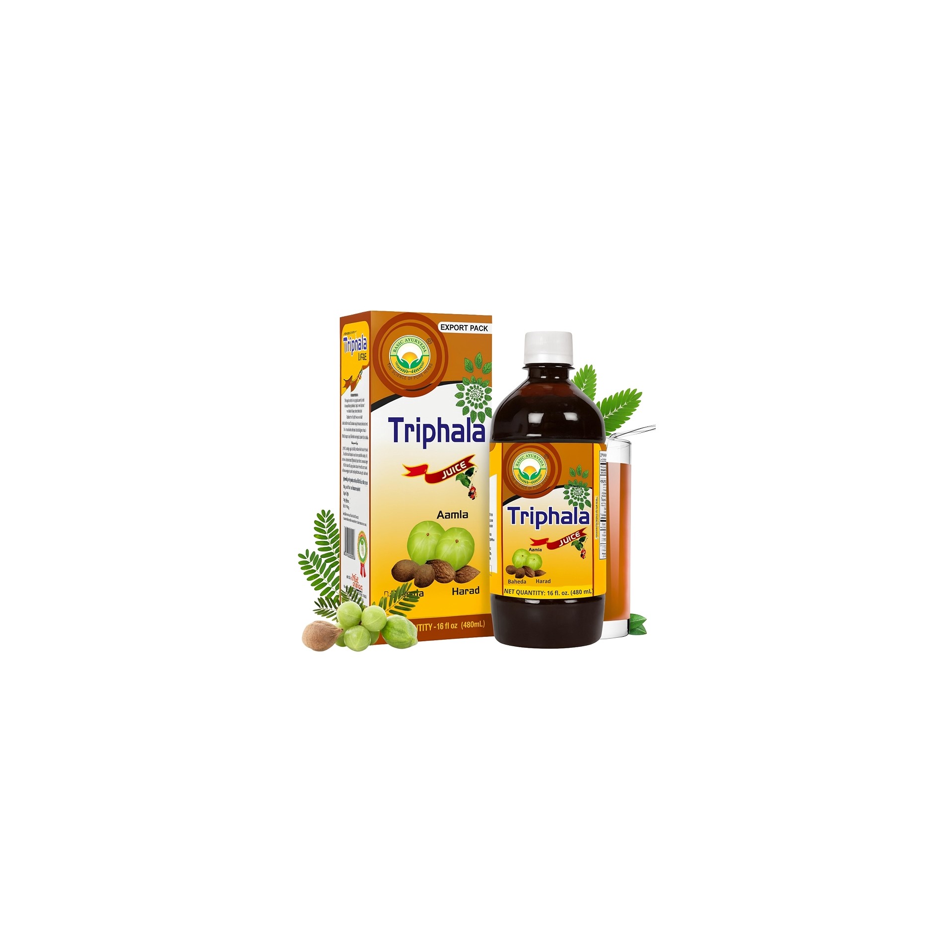 BASIC AYURVEDA TRIPHLA 480 ML