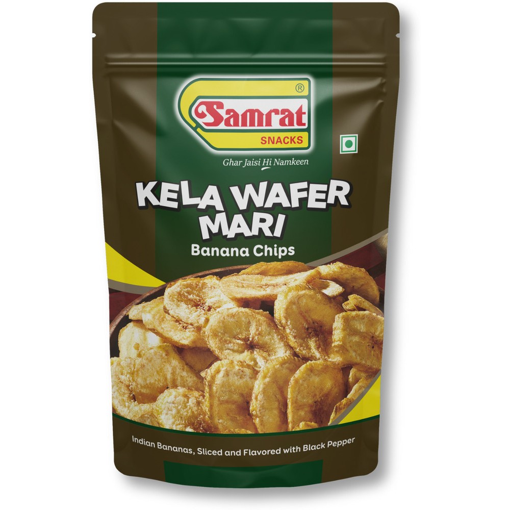 SAMRAT BANANA WAFER MARI 200 GM