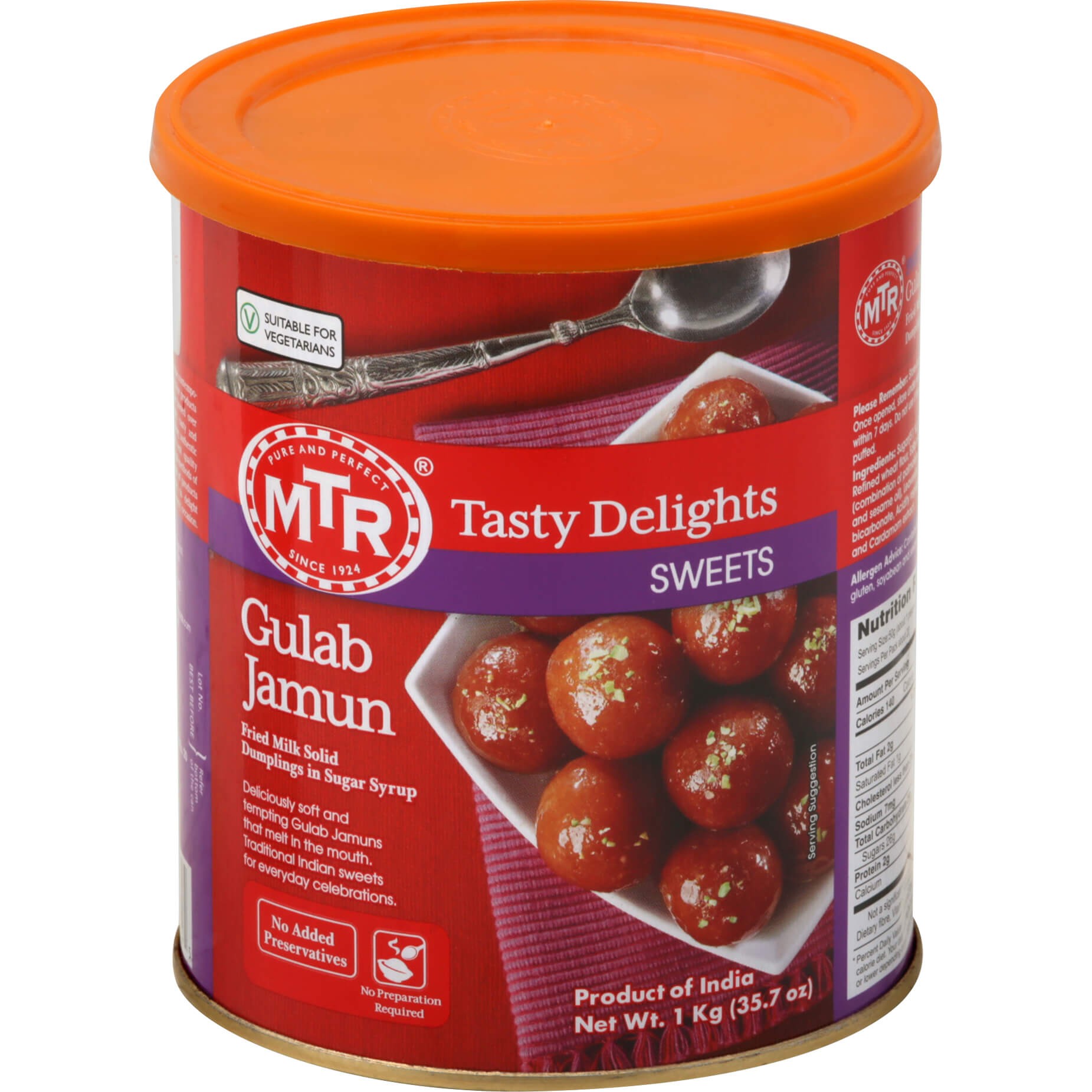 MTr Gulab Jamun 1 KG