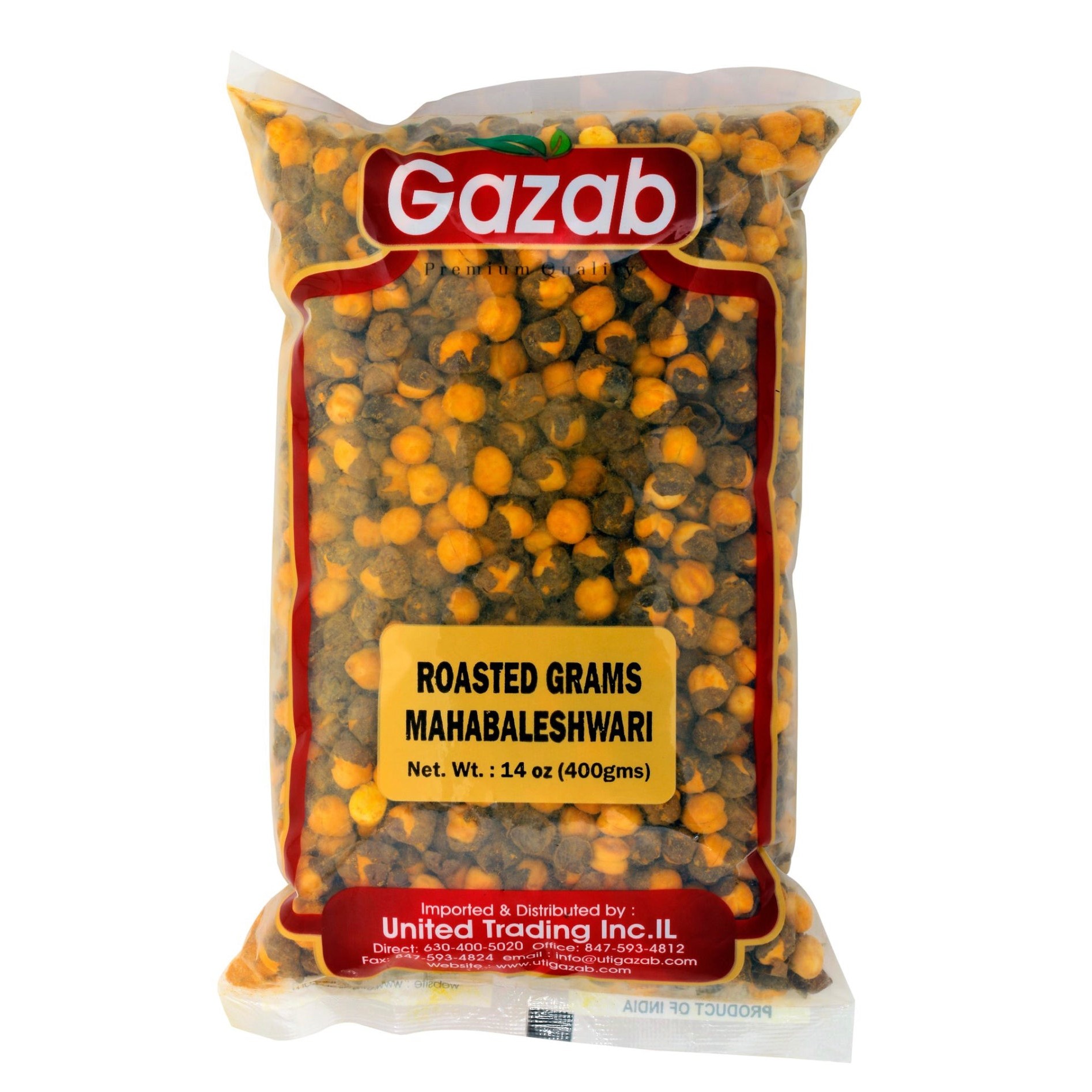 Gazab Roasted Chana 14 OZ