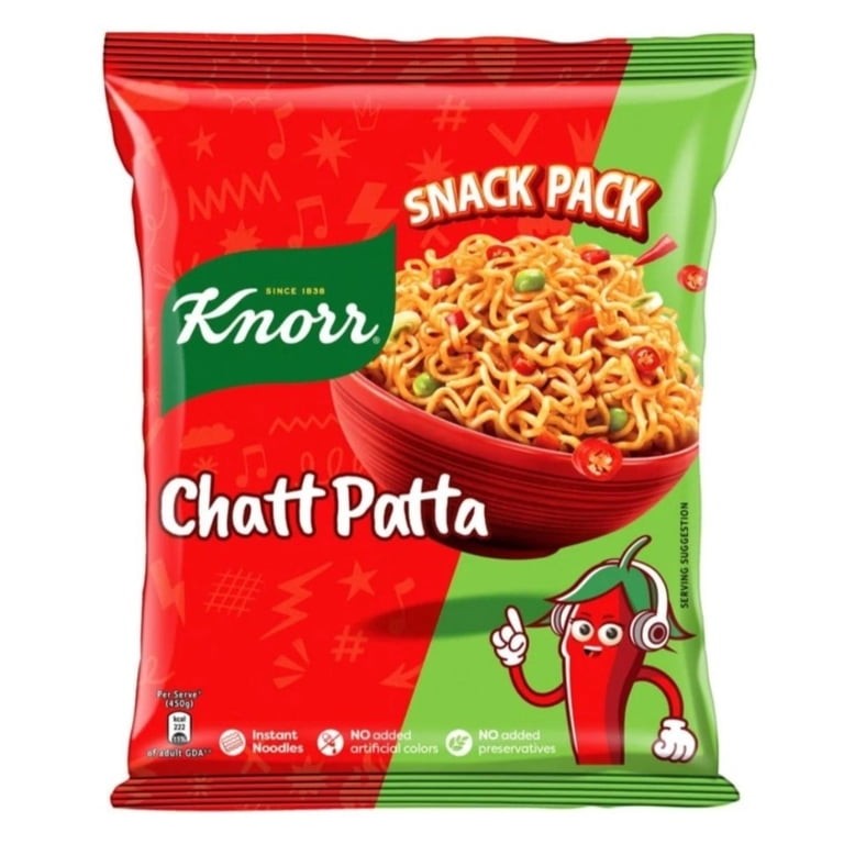 Knorr Inst Noodles Chattpatta 1 Pack