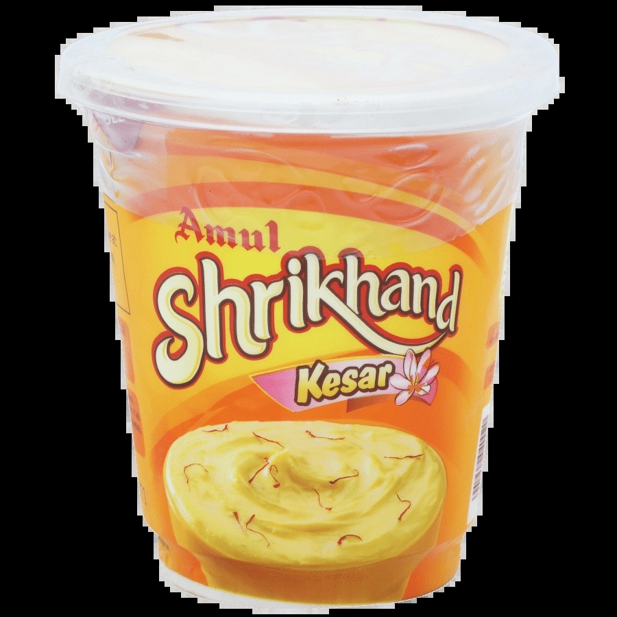 AMUL SHIRKHAND KESAR 16 OZ