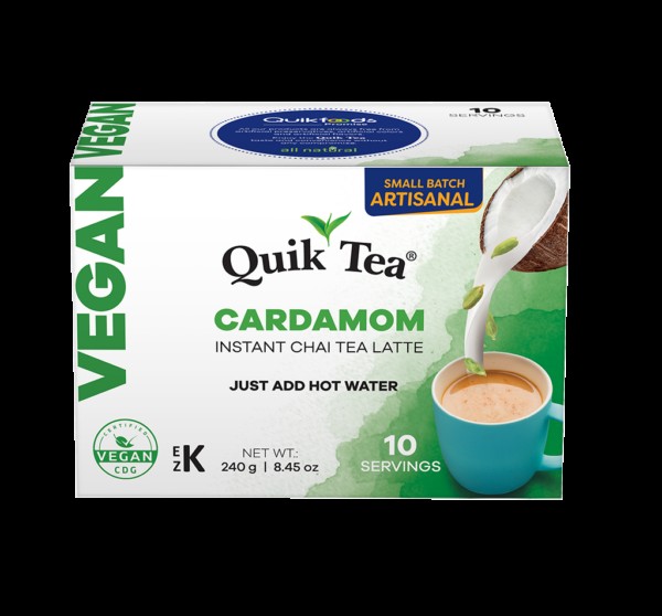 Quik Tea Cardamom Chai 8.5 OZ