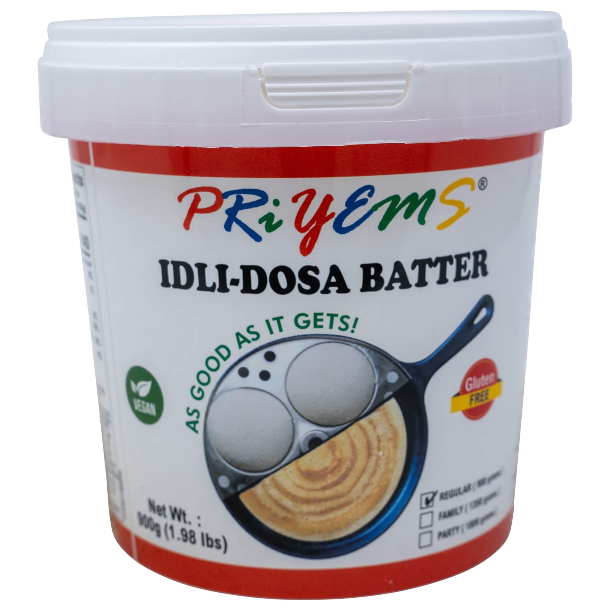 PRIYEMS ORG IDLI DOSA BATTER 900 GM