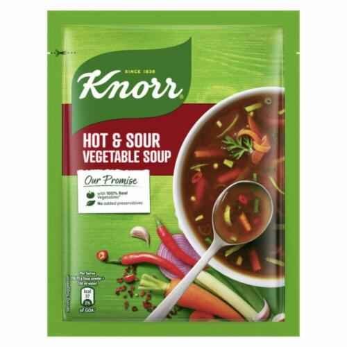 HOT And SOUR VEGETABLES SOUP MIX KNORR 43 GM