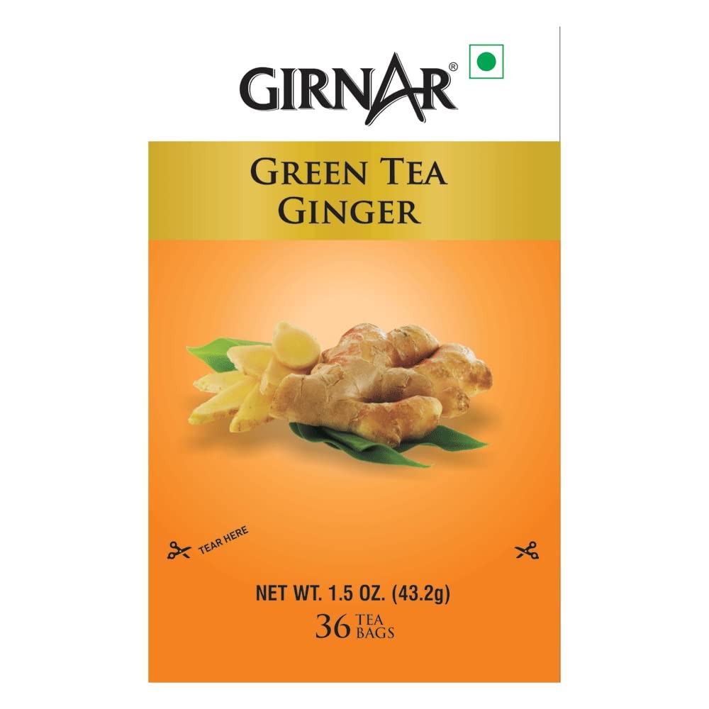 GIR GREEN TEA GINGER 36 BAG