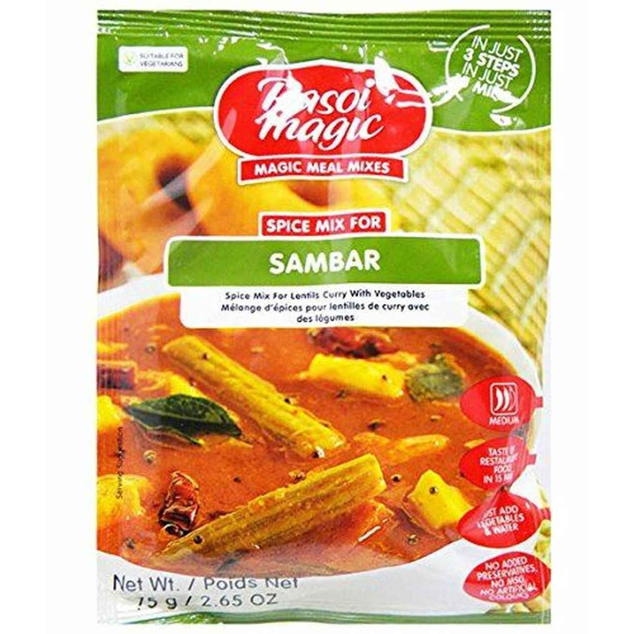 Rasoi Magic Sambar 75 GM