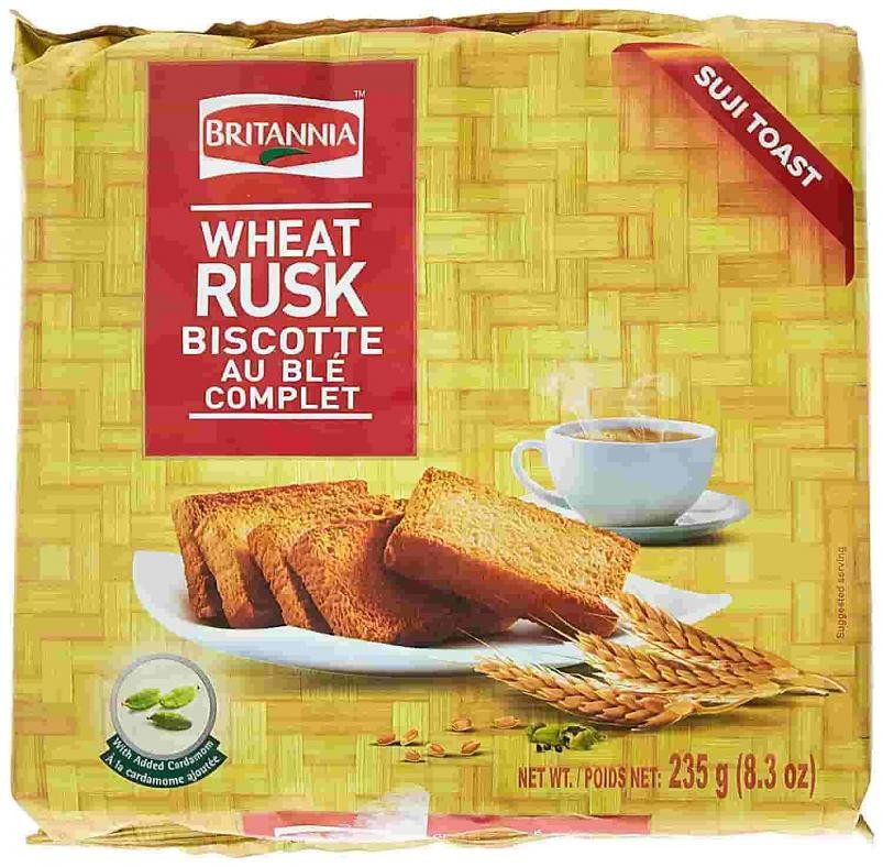 Britannia Wheat Rusk 235 GM